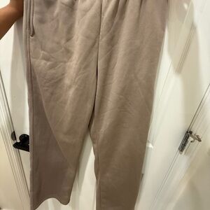 Cozy Tan Joggers